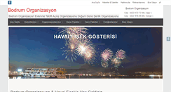 Desktop Screenshot of bodrumorganizasyon.com